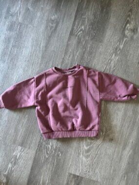 🧡3/15 Zara "AWESOME TIMES" Sweatshirt Girls 12-18 months